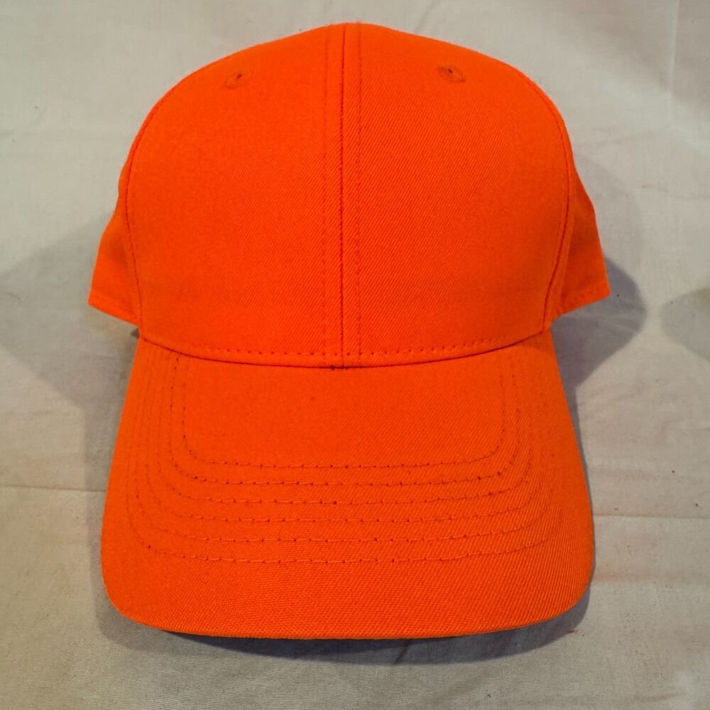 Outdoor Cap Blaze Orange Hunting Hat Safety Neon High Vis Blank Snapback Cap